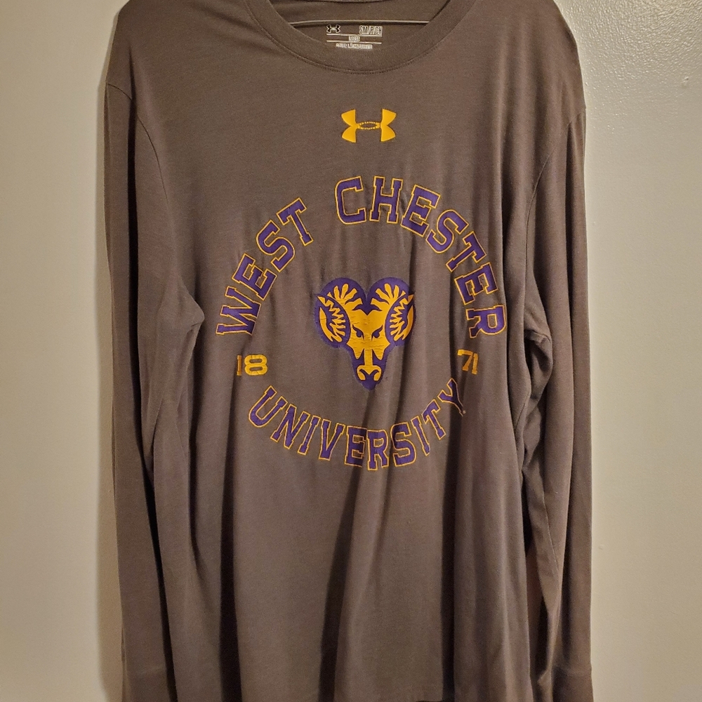 Mens under armour west Chester university shirt.